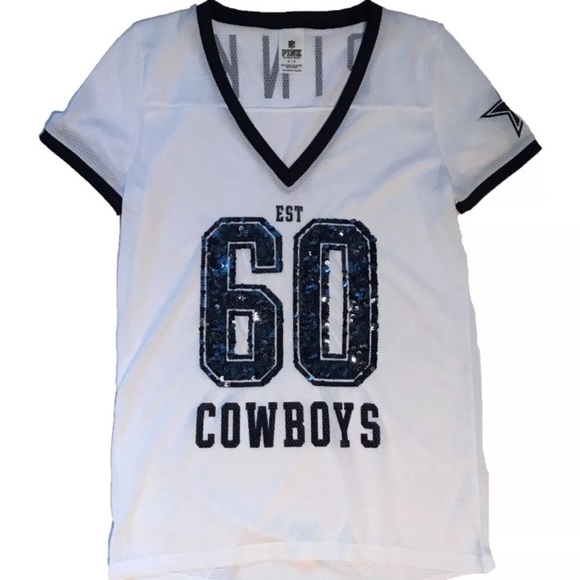 RARE Victoria’s Secret Pink Dallas Cowboys Jersey - Picture 2 of 4